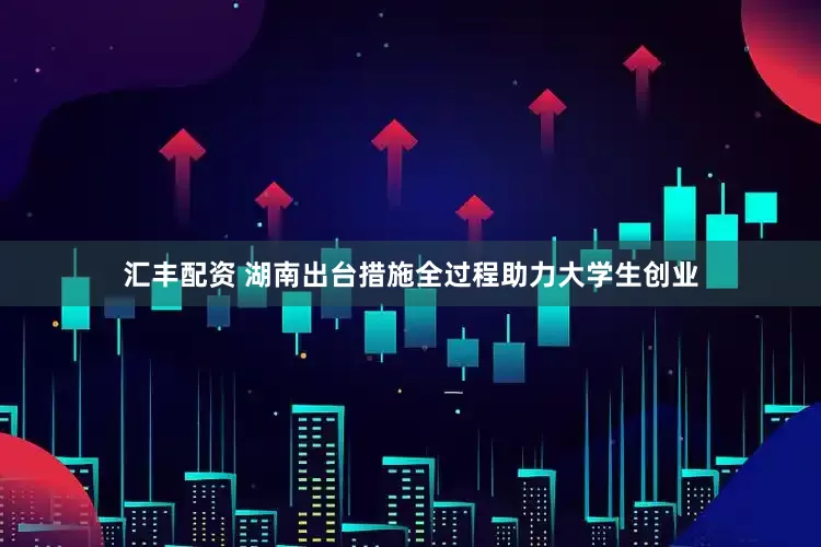 汇丰配资 湖南出台措施全过程助力大学生创业