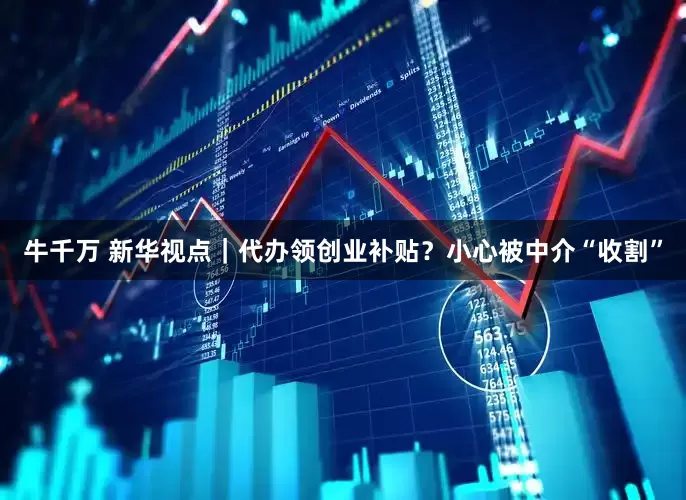 牛千万 新华视点｜代办领创业补贴？小心被中介“收割”