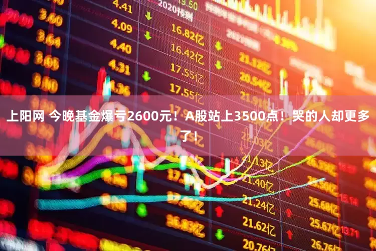 上阳网 今晚基金爆亏2600元！A股站上3500点！哭的人却更多了！